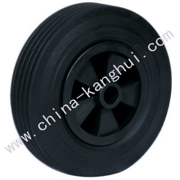 trailer parts Rubber wheel plastic rim
